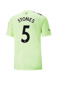 Manchester City John Stones #5 Voetbaltruitje 3e tenue 2022-23 Korte Mouw